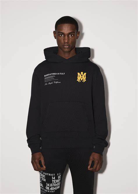 Amiri military specs Hoodie black